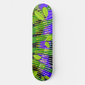 Green Motion – Abstract Nature Persoonlijk Skateboard (Voorkant)