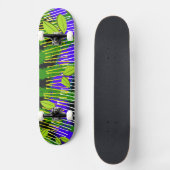Green Motion – Abstracte Natuur Persoonlijk Skateboard (Voorkant)