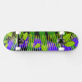 Green Motion – Abstracte Natuur Persoonlijk Skateboard (Horizontaal)