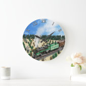 Green Mountain 4-8-2 Trein Klok (Huis)
