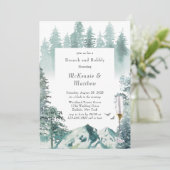 Green Mountain Airy Brunch en Bubble Kaart (Staand voorkant)