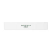 Green Mountain bruiloft Uitnodigingen Wikkel (Vlak)