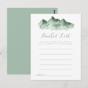 Green Mountain Country Bucket List Kaarten