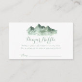 Green Mountain Country Luier Raffle Ticket Informatiekaartje (Voorkant)