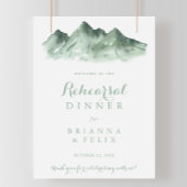 Green Mountain Country Rehearings Dinner Welcome Poster