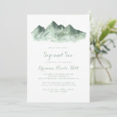 Green Mountain Country Sip and See Kaart (Staand voorkant)