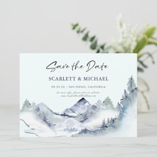 Green Mountain Horizontal Sla de datum op Kaart (Staand voorkant)