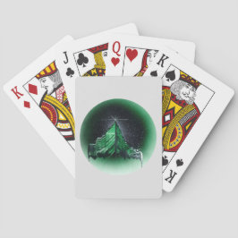 Green Mountain mystiek Pokerkaarten
