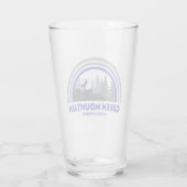 Green Mountain National Forest Regenboog Herten Glas (Achterkant)
