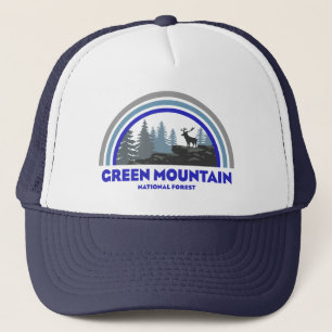 Green Mountain National Forest Regenboog Herten Trucker Pet