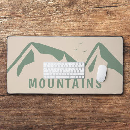 Green Mountains Desk Mat