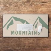 Green Mountains Desk Mat