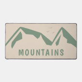 Green Mountains Desk Mat (Voorkant)