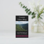 Green Mountains Foto Visitekaartje (Staand voorkant)