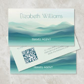 Green Mountains Travel Agent | QR-code Visitekaartje