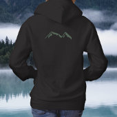 Green Mountains Woman Hoodie