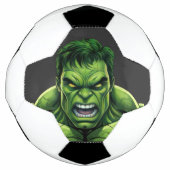 Green Muscular Creature Soccer Ball Voetbal (Voorkant)