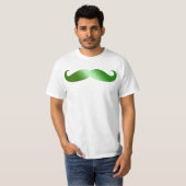 Green Mustache Irish Mustache T-shirt (Voorkant volledig)