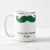 Green Mustache Koffiemok (Links)