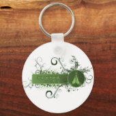 Green Namaste Tibetan Sleutelhanger (Voorkant)