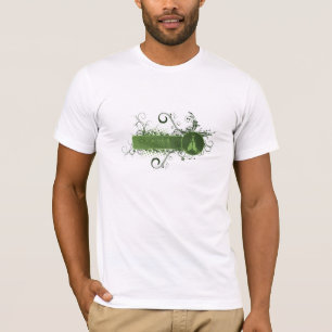 Green Namaste Tibetan T-shirt