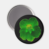 Green Nasturtium Magnet (Voorkant / Achterkant)