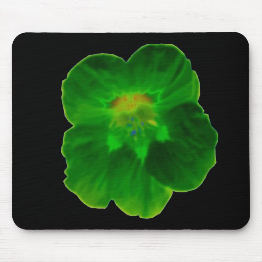 Green Nasturtium Mousepad Muismat (Voorkant)