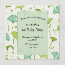 Green Nature Craft | Botanical Scrapbook Kaart