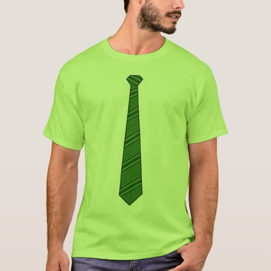 Green Necktie Shirt (Voorkant)