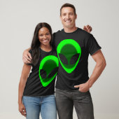Green neon alien t-shirt (Unisex)