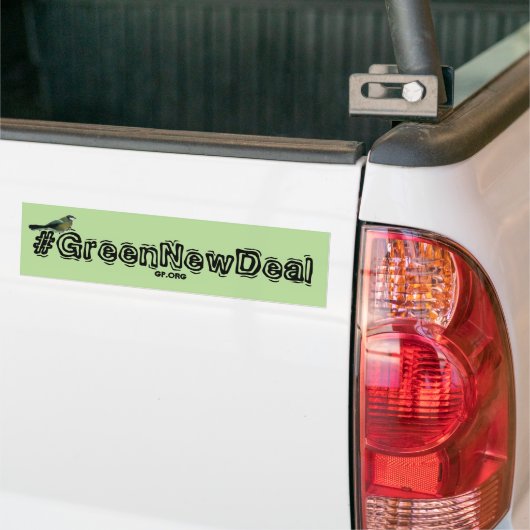 Green New Deal Bumpersticker (Op Truck)