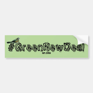 Green New Deal Bumpersticker