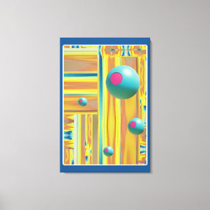 Green New Deal - Ken Gage Surrealistische Kunst Canvas Afdruk