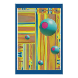 Green New Deal - Ken Gage Surrealistische Kunst Perfect Poster