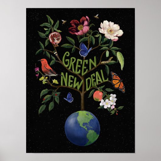 Green New Deal Poster (Voorkant)
