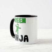 Green Ninja Mok (Voorkant links)