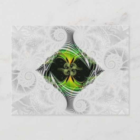 Green Nirvana Briefkaart (Voorkant)