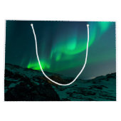 Green Northern Lights Large Cadeautasje (Achterkant)