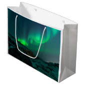 Green Northern Lights Large Cadeautasje (Voorkant Gekanteld)