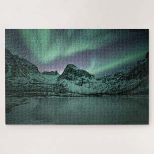 Green Northern Lights Legpuzzel