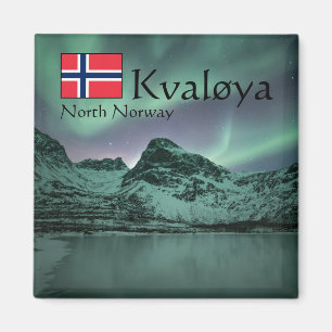 Green Northern Lights Magneet
