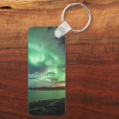 Green Northern Lights Sleutelhanger (Achterkant)