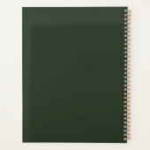 Green Notebook Planner (Achterkant)