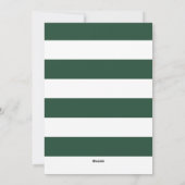 Green Now Enjoying Some Not So Silent Nights Feestdagenkaart (Achterkant)