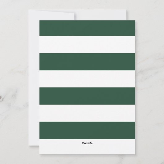 Green Now Enjoying Some Not So Silent Nights Feestdagenkaart (Achterkant)