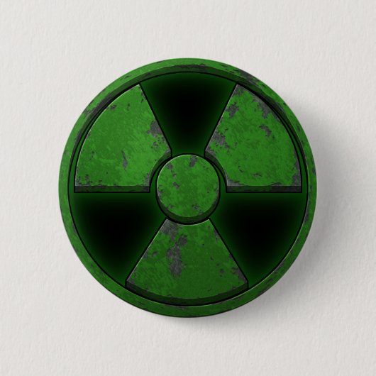 Green Nuke Ronde Button 5,7 Cm (Voorkant)