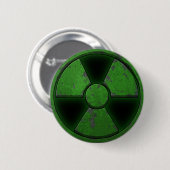 Green Nuke Ronde Button 5,7 Cm (Voorkant /achterkant)