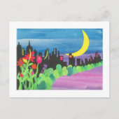 Green NYC bij nacht II 07-09 Briefkaart (Voorkant)