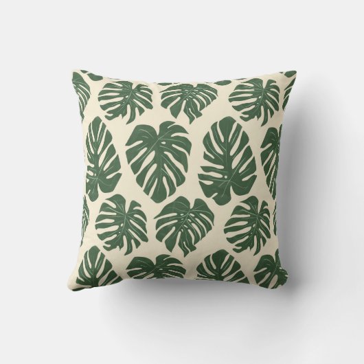 Green Oasis werpkussen Kussen (Achterkant)