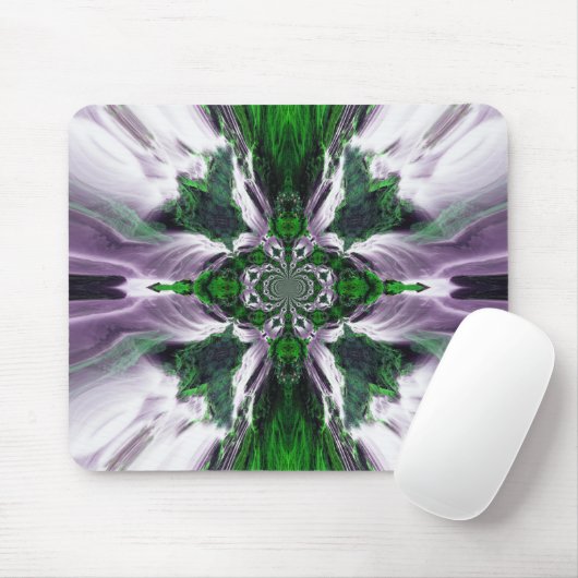 Green Ocean Cascade Mousepad Muismat (Met muis)